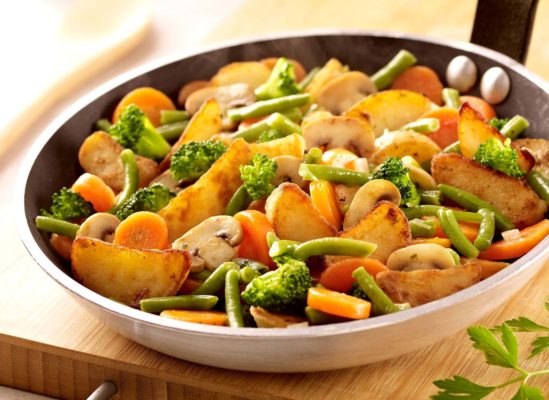 Potatoes et légumes poêlés EXPRESS