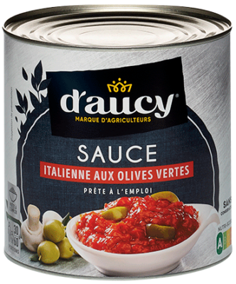 Sauce Italienne aux olives vertes