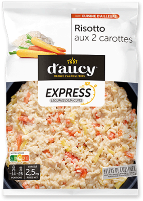 Risotto aux 2 carottes Express